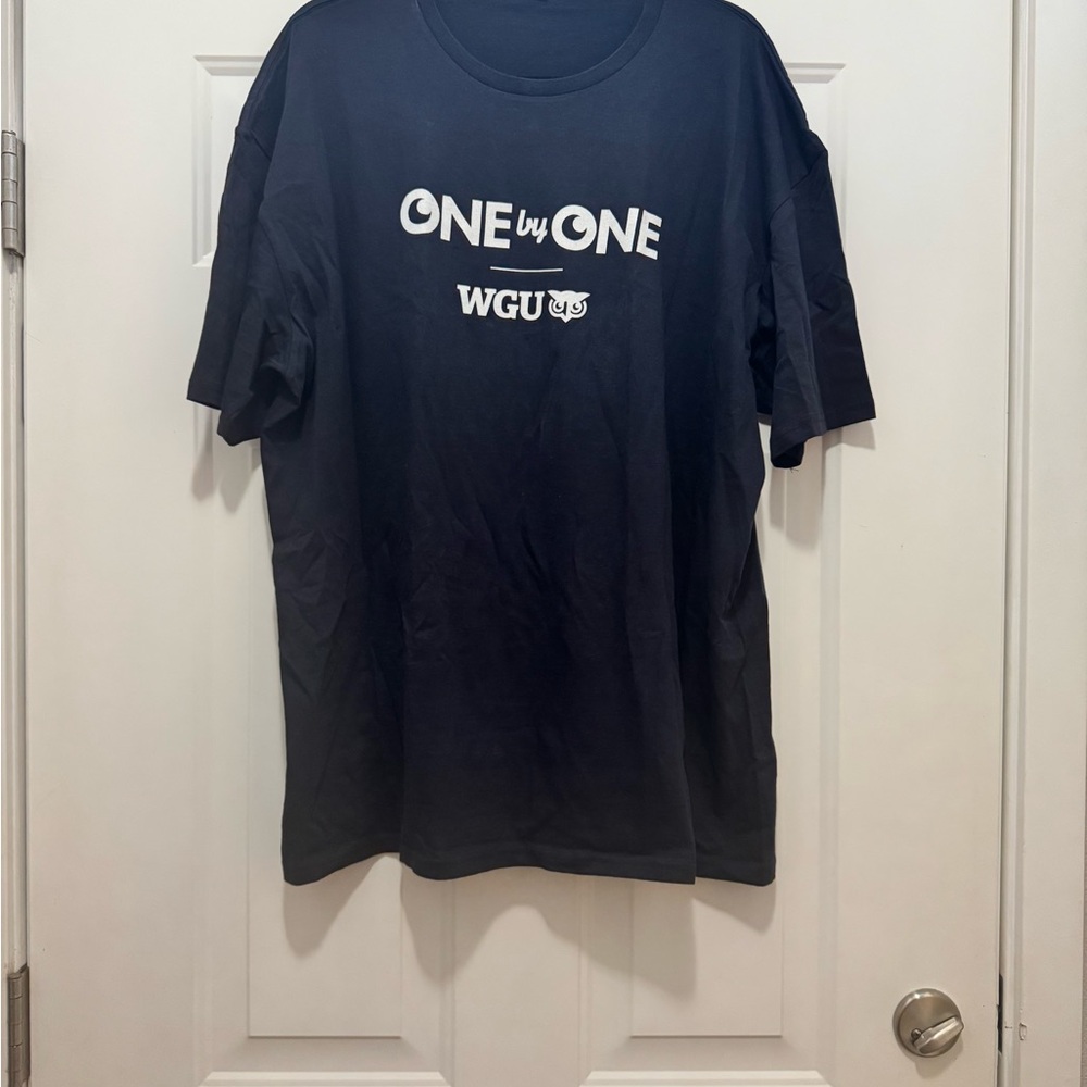 WGU Navy One by One T-Shirt - Picture 2 of 5